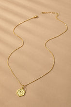 Load image into Gallery viewer, Rectangle Double Sided Letter Initial Pendant