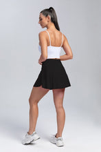 Load image into Gallery viewer, Athletic V Waist Skort - Black