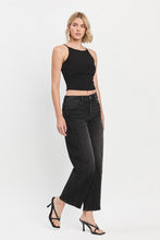 Load image into Gallery viewer, Super High Rise Barrel Panel Jeans - Black
