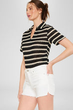 Load image into Gallery viewer, High Rise White Denim Shorts