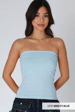 Load image into Gallery viewer, Basic Layered Strapless Top - Blue