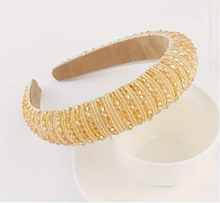 Load image into Gallery viewer, Embellished Crystal Beaded Headband - Multiple Options