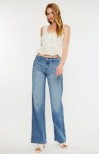 Load image into Gallery viewer, Mid Rise Wide Leg Denim