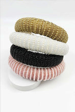 Load image into Gallery viewer, Pearl Beaded Headband
