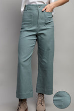 Load image into Gallery viewer, +Soft Washed Wide Leg Pants - Sage
