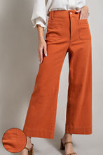 Load image into Gallery viewer, Soft Washed Wide Leg Pants - Clay
