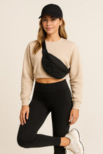 Load image into Gallery viewer, Soft and Cozy Cropped Sweater - Taupe
