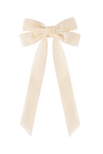 Load image into Gallery viewer, Velvet Ribbon Bow Hairclip - Multi Colors
