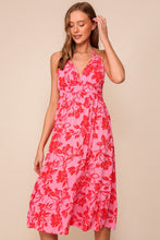 Load image into Gallery viewer, +Vibrant Floral Print Halter Maxi
