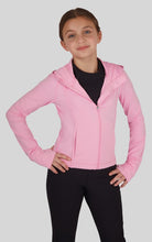 Load image into Gallery viewer, Full Zip Active Jacket  Light Pink - Youth
