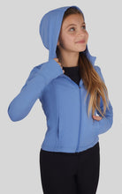 Load image into Gallery viewer, Full Zip Active Jacket  Grenada Blue - Youth
