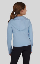 Load image into Gallery viewer, Full Zip Active Jacket  Light Blue - Youth

