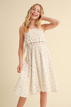 Load image into Gallery viewer, Ditsy Floral A Line Dress - Youth
