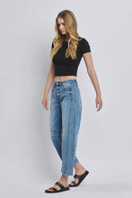 Load image into Gallery viewer, High RIse Dart Fit Barrel Jeans - Medium Wash
