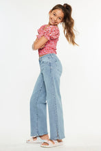 Load image into Gallery viewer, High Rise Wide Leg Light Wash - Youth
