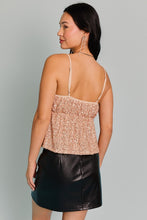 Load image into Gallery viewer, Babydoll Sequin Top - Champagne
