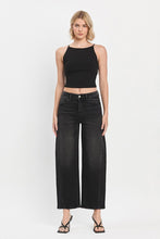 Load image into Gallery viewer, Super High Rise Barrel Panel Jeans - Black
