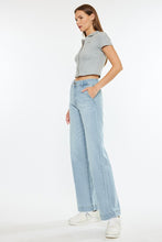 Load image into Gallery viewer, High Rise Wide Leg Light Denim
