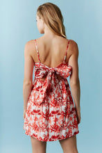 Load image into Gallery viewer, Sunset Mini Dress - Red Multi
