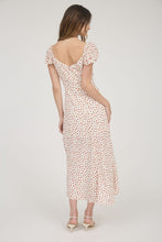 Load image into Gallery viewer, Short Sleeve Side Slit Midi Dress