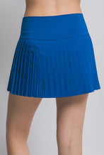 Load image into Gallery viewer, Athletic Pleated Mini Skort - Blue
