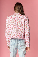 Load image into Gallery viewer, Rose Quilted Ruffle Jacket - Rose Pink
