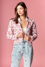Load image into Gallery viewer, Rose Quilted Ruffle Jacket - Rose Pink
