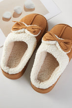 Load image into Gallery viewer, Cozy Fuax Lined Bow Slippers
