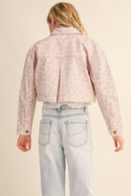 Load image into Gallery viewer, Floral Cropped Boxy Jacket - Youth
