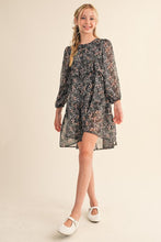 Load image into Gallery viewer, Layered Floral Hi Lo Midi Dress - Youth

