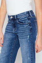 Load image into Gallery viewer, High Rise Wide Leg Cropped Denim - Youth