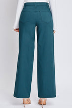 Load image into Gallery viewer, Wide Leg High Rise Hyperstretch Jean - Blue Teal
