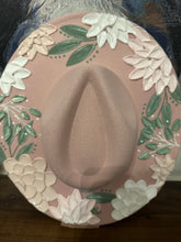 Load image into Gallery viewer, The &quot;Diana&quot; Hand Painted Fedora
