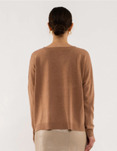 Load image into Gallery viewer, Womens Plus Extended Shoulder Sweater Top - Sienna
