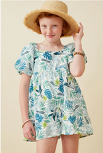 Load image into Gallery viewer, Botanical Print Romper - Youth