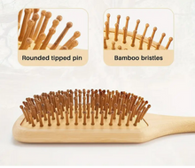 Load image into Gallery viewer, Eco Friendly Bamboo Hairbrush
