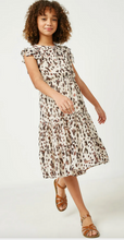 Load image into Gallery viewer, +Tie Neck Flutter Sleeve Midi Dress - Youth
