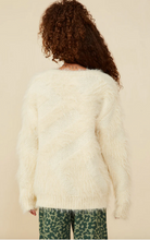 Load image into Gallery viewer, +Faux Fur Pullover Sweater Ivory - Youth
