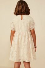 Load image into Gallery viewer, +Panel Smocked Floral Dress Ivory - Youth
