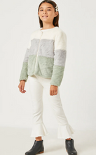 Load image into Gallery viewer, Soft Fleece Bolero Jacket Mint - Youth
