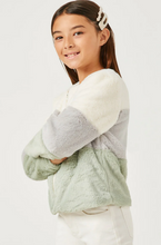 Load image into Gallery viewer, Soft Fleece Bolero Jacket Mint - Youth
