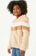 Load image into Gallery viewer, Soft Fleece Bolero Jacket Latte- Youth
