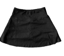 Load image into Gallery viewer, High Waisted Skort Youth - Black
