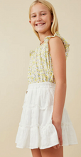 Load image into Gallery viewer, ^Floral Flutter Sleeve Smocked Bodice - Youth
