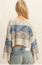 Load image into Gallery viewer, Loose Knit Bell Sleeve Sweater
