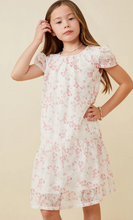 Load image into Gallery viewer, Floral Eyelet Lace Dress - Youth