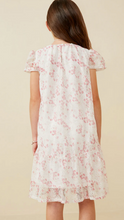 Load image into Gallery viewer, Floral Eyelet Lace Dress - Youth