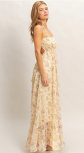 Load image into Gallery viewer, Smocked Floral Maxi - Yellow