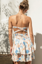 Load image into Gallery viewer, Ocean Days Strapless Smocked Mini