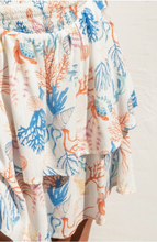 Load image into Gallery viewer, Ocean Days Strapless Smocked Mini